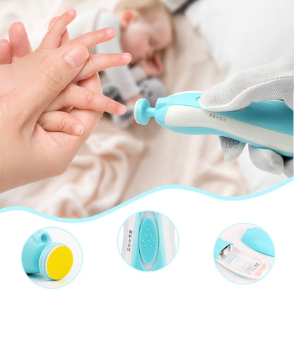 Baby Electric Nail Trimmer - Blue