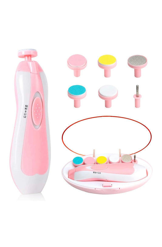 Baby Electric Nail Trimmer - Pink